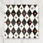 Alice im Wunderland Whimsical Children's Birthday Geschenkanhänger (Rückseite)