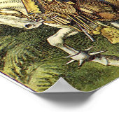 Alice im Wunderland White Knight Print Poster (Ecke)