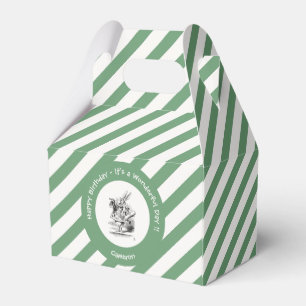 Alice im Wunderland White Rabbit Herald Birthday Geschenkschachtel