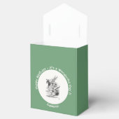 Alice im Wunderland White Rabbit Herald Birthday Geschenkschachtel (Geöffnet)