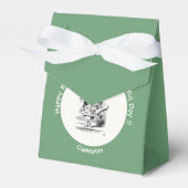 Alice im Wunderland White Rabbit Herald Birthday Geschenkschachtel (Vorderseite)