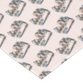 Alice im Wunderland White Rabbit Kaninchen Pastell Tischdecke (Schrägansicht)