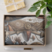 Alice im Wunderland White Rabbit Tee Art Seidenpapier (Geschenk)