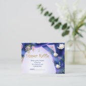 Alice im Wunderland, Windeln, Babydusche Begleitkarte (Stehend Vorderseite)