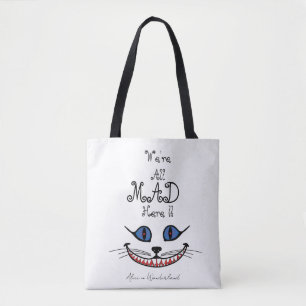 Alice im Wunderland -Wir sind alle verrückt hier ! Tasche