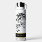 Alice im Wunderland, wir sind hier alle tot Trinkflasche (Hinten)