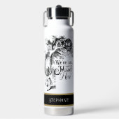 Alice im Wunderland, wir sind hier alle tot Trinkflasche (Vorderseite)