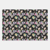 Alice im Wunderland Wrapping Paper 3 Designs Geschenkpapier Set (Vorderseite)