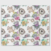 Alice im Wunderland Wrapping Paper Geschenkpapier (Flach)