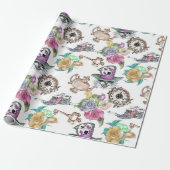 Alice im Wunderland Wrapping Paper Geschenkpapier (Ungerollt)