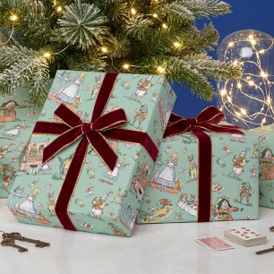 Alice im Wunderland Wrapping Paper Niedlich Kids Geschenkpapier