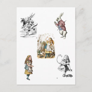 Alice im Wunderland Wunder-Pack Postkarte
