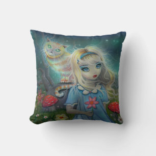 Alice im Wunderland Wurf Kissen