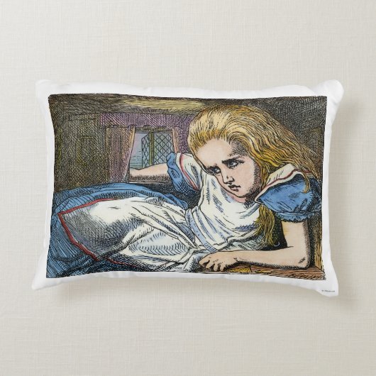 ALICE IM WUNDERLAND ZIERKISSEN (Rückseite)