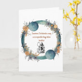 Alice im Wunderland Zitat, Unmögliche Dinge Kunst Karte (Gelbe Blume)