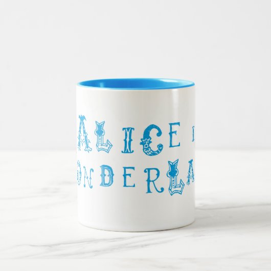Alice im Wunderland Zwei Tone Tasse (Mittel)