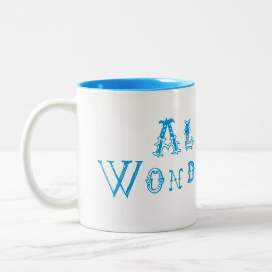 Alice im Wunderland Zwei Tone Tasse (Links)