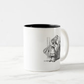 Alice im Wunderland Zweifarbige Tasse (VorderseiteRechts)