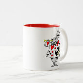 Alice im Wunderland Zweifarbige Tasse (VorderseiteRechts)