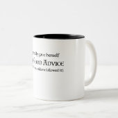 Alice im Wunderland Zweifarbige Tasse (VorderseiteRechts)