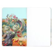 Alice im Wunderlandcollage Taschennotizbuch (Innenseite Vorne)