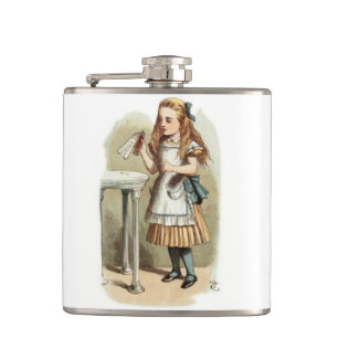 Alice im Wunderlandflasche Flachmann
