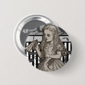 Alice im WunderlandGrunge Button (Vorne & Hinten)