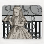 Alice im WunderlandGrunge Mousepad (Vorne)