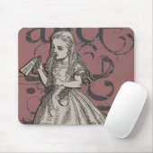 Alice im WunderlandGrunge (Rosa) Mousepad (Mit Mouse)