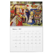 Alice im Wunderlandkalender 2019 Kalender (Feb 2027)