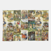 Alice im Wunderlandtuch Handtuch (Horizontal)