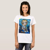 "Alice in a Van Gogh Nocturne" T-Shirt (Vorne ganz)