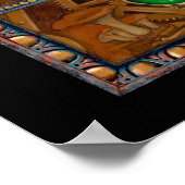 Alice in Absinthe ART PRINT Wunderland Steampunk Poster (Ecke)