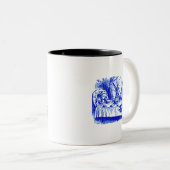 Alice in Blue Zweifarbige Tasse (VorderseiteRechts)