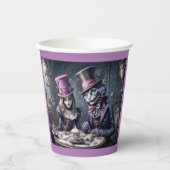 Alice in den Wonderland Paper Cups Pappbecher (Vorderseite)
