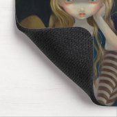 Alice in einem Bosch Landschaftsmärchenland Mousepad (Ecke)