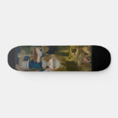 Alice in einem Bosch Landschaftswunderland Skatebo Skateboard (Horizontal)