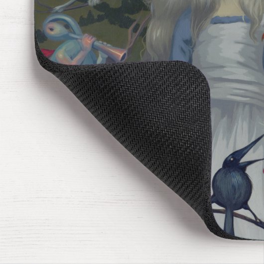 "Alice in einem Bosch Wonderland" Mousepad (Ecke)