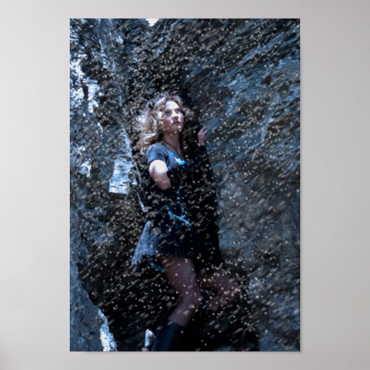 Alice in einem Schneesturm Poster (Vorne)