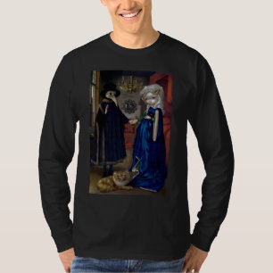Alice in einem Van Eyck Portrait SHIRT Wunderland