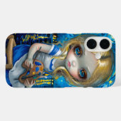 Alice in einem Van Gogh Nocturne Case-Mate iPhone Hülle (Rückseite (Horizontal))