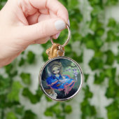 "Alice in Fragonards Schwingen" Schlüsselanhänger (Hand)