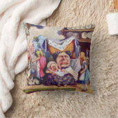 Alice in Kitchen der Herzoginnen mit dem Kissen (Decke)