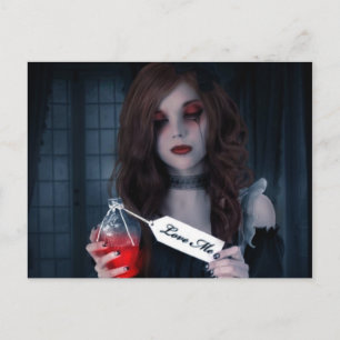 Alice in Liebe Postcard Postkarte