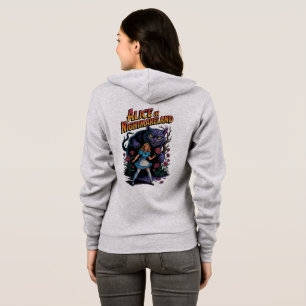 Alice in Nightmareland - Dunkler Cartoon Hoodie