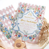 Alice in ONEderland 1. Geburtstag Whimsical Einladung