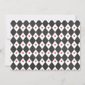 Alice in ONEderland Danke, Card Alice Danke Einladung (Rückseite)