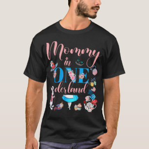 Alice in Onederland Familie Mommy of the Birthday T-Shirt