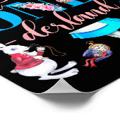 Alice In Onederland Family Sister Of The Birthday Poster (Ecke)