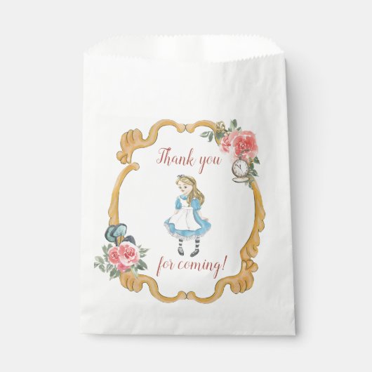 Alice in Onederland Gastgeschenk Bag Geschenktütchen (Vorderseite)